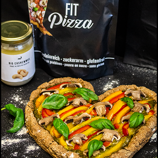 Fit Pizza de Saint-Valentin aux légumes Fit Pizza de Saint-Valentin aux légumes