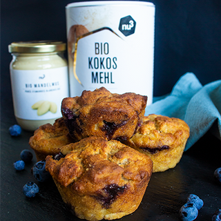 Muffins vegan à la myrtille Muffins vegan à la myrtille