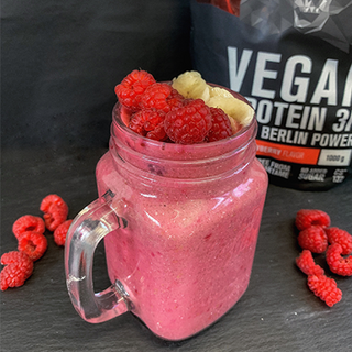 Smoothie graines de chia & framboises Smoothie graines de chia & framboises