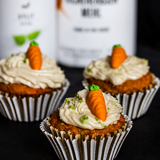 Carrot cupcakes vegan Carrot cupcakes vegan