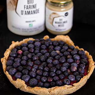 Tarte aux myrtilles vegan Tarte aux myrtilles vegan