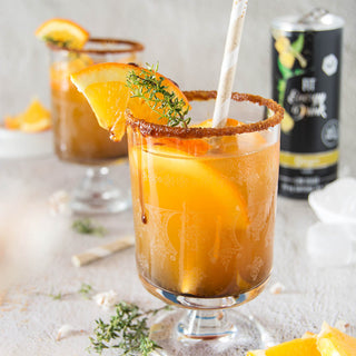Mocktail à l'orange et au gingembre Mocktail à l'orange et au gingembre