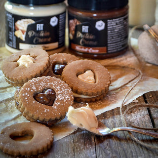Sablés aux amandes, maïs et châtaignes Sablés aux amandes, maïs et châtaignes