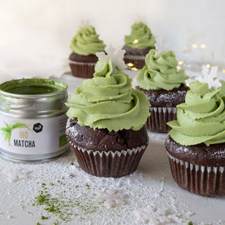 Cupcakes healthy au matcha Cupcakes healthy au matcha