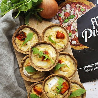 Mini-quiches sans gluten chèvre-butternut Mini-quiches sans gluten chèvre-butternut