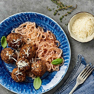 Boulettes de viande & pâtes low carb Boulettes de viande & pâtes low carb