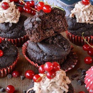 Cupcakes au chocolat low carb Cupcakes au chocolat low carb