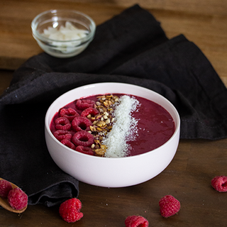 Açai bowl aux framboises Açai bowl aux framboises