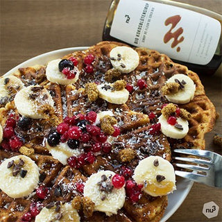 Gaufre sans sucre aux amandes Gaufre sans sucre aux amandes