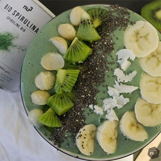 Nice cream à la spiruline Nice cream à la spiruline