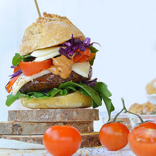 Jackfruit burger vegan Jackfruit burger vegan