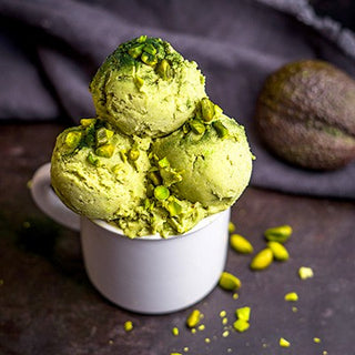 Glace à l'avocat vegan Glace à l'avocat vegan