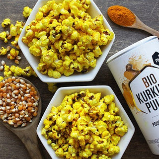 Pop corn salé au curcuma Pop corn salé au curcuma