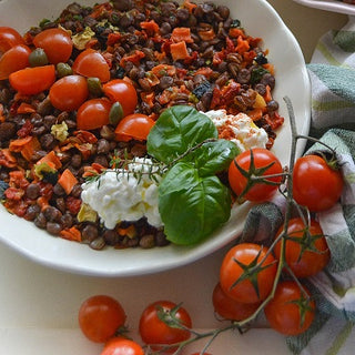 Lunch bowl protéiné aux lentilles Lunch bowl protéiné aux lentilles