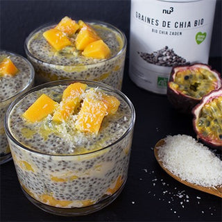 Pudding de chia exotique Pudding de chia exotique
