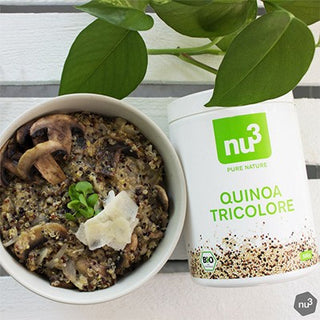 Quinotto aux champignons Quinotto aux champignons