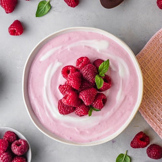 Smoothie Bowl au yaourt & framboises Smoothie Bowl au yaourt & framboises