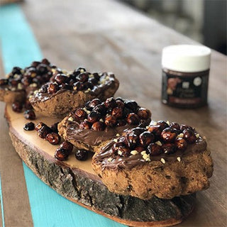 Tartines choco-noisettes Tartines choco-noisettes
