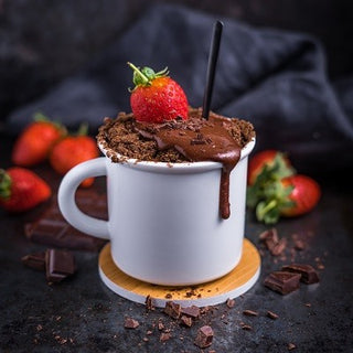Mugcake au chocolat sans oeuf Mugcake au chocolat sans oeuf