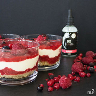 Tiramisu vegan sans sucre à la fraise Tiramisu vegan sans sucre à la fraise