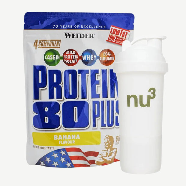 Weider Protein 80 Plus + nu3 Smart shake