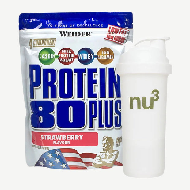 Weider Protein 80 Plus + nu3 Smart shake