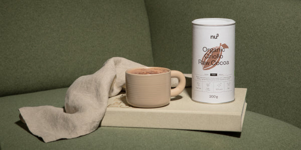 nu3 Cacao brut Criollo bio décoré