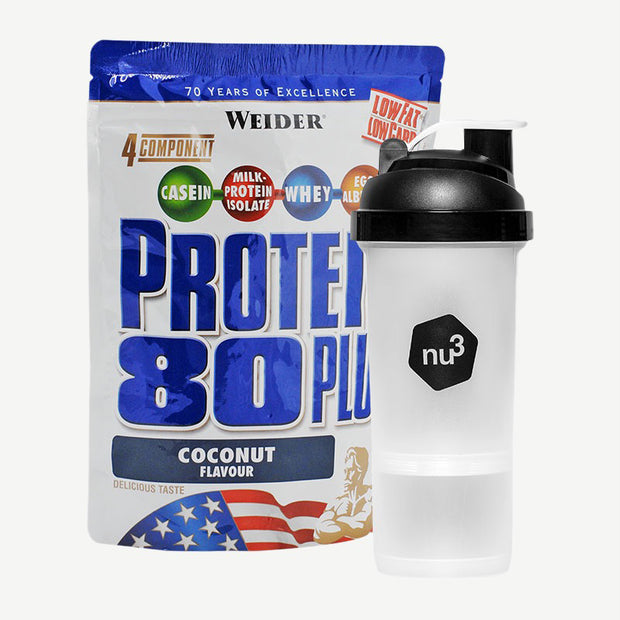 Weider Protein 80 Plus + nu3 Smart shake