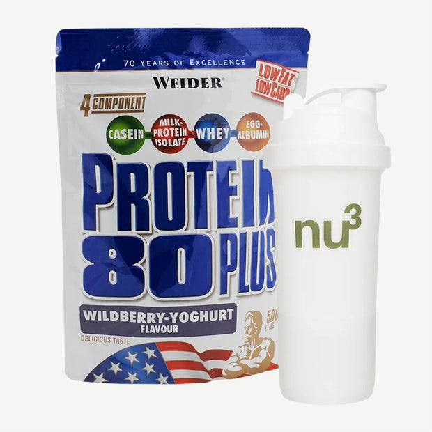 Weider Protein 80 Plus + nu3 Smart shake