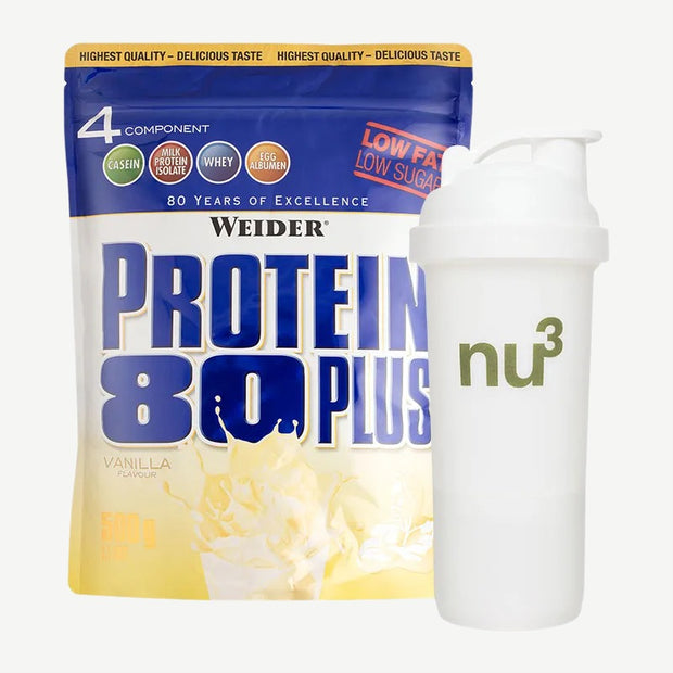 Weider Protein 80 Plus + nu3 Smart shake