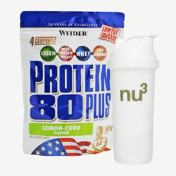 Weider Protein 80 Plus + nu3 Smart shake