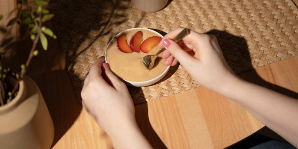 Bol de smoothie à la poudre de maca