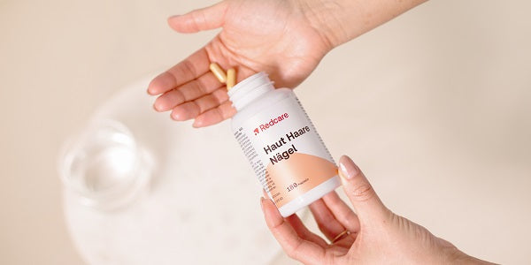 Compléments alimentaires Redcare Peau, cheveux, ongles en gélules