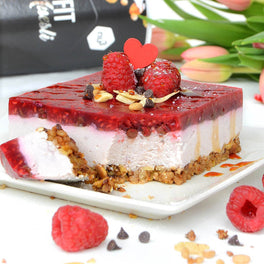 Cheesecake coco-framboise