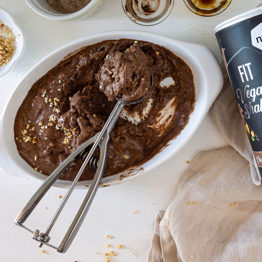 Nice cream protéinée au chocolat