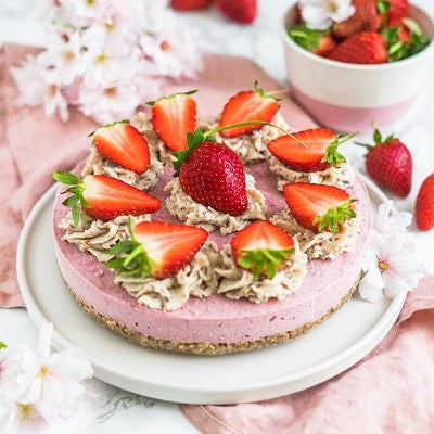 Cheesecake aux fraises sans cuisson