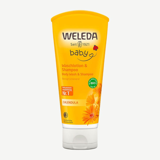 Weleda crème lavante bébé et enfant, calendula