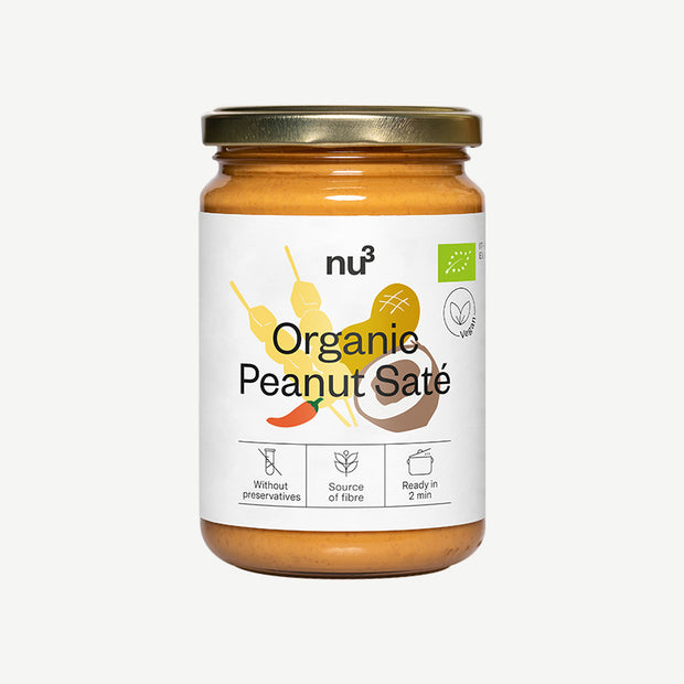 nu3 Sauce Satay aux Cacahuètes Bio