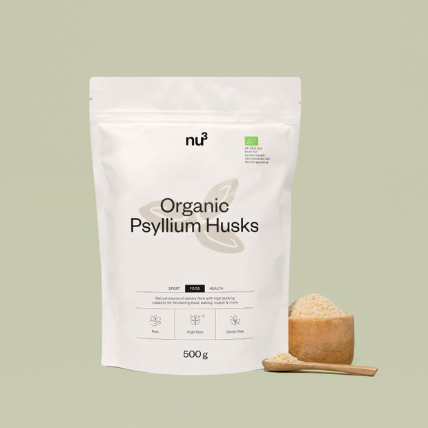 Poudre d'enveloppes de psyllium nu3