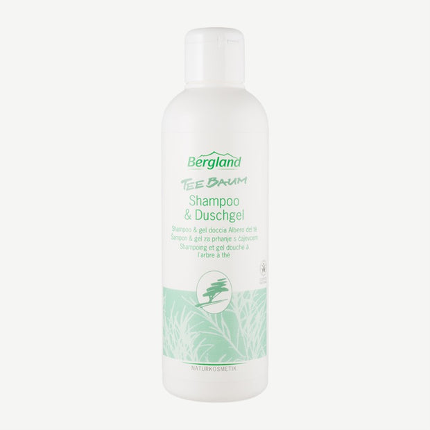 Bergland Shampooing et gel douche à l'arbre à thé