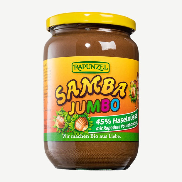 RAPUNZEL Samba pâte à tartiner chocolatée aux noisettes bio