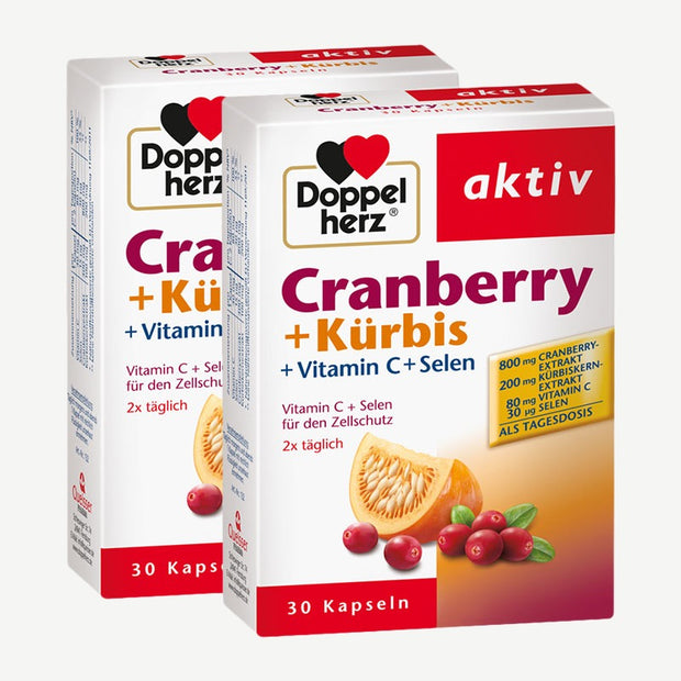 Doppelherz cranberry-courge