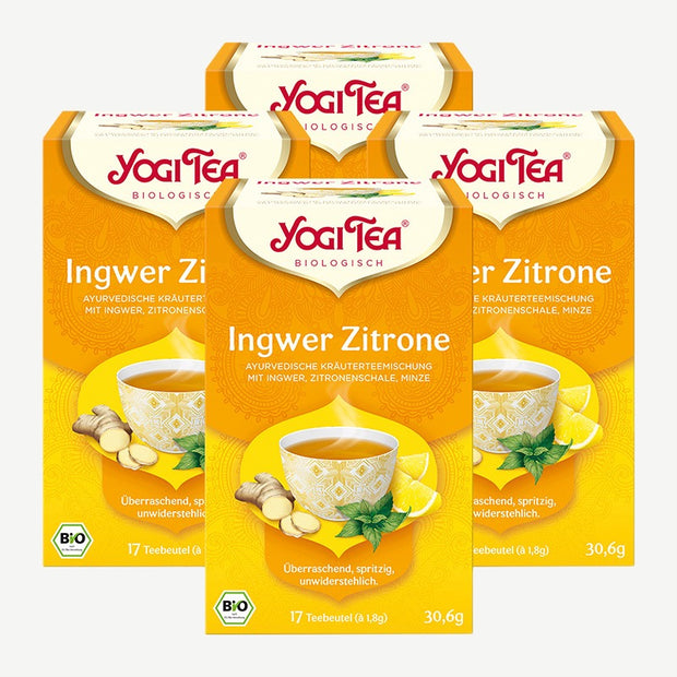 Yogi Tea Gingembre citron bio