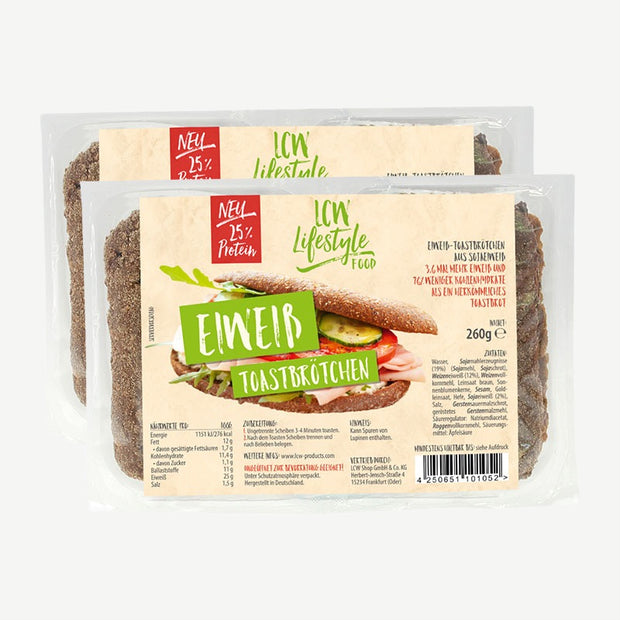 LCW Toasts Petits Pains Protéinés