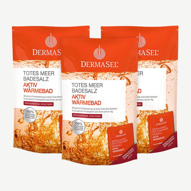 DermaSel SPA Sel de bain actif thermique de la mer Morte