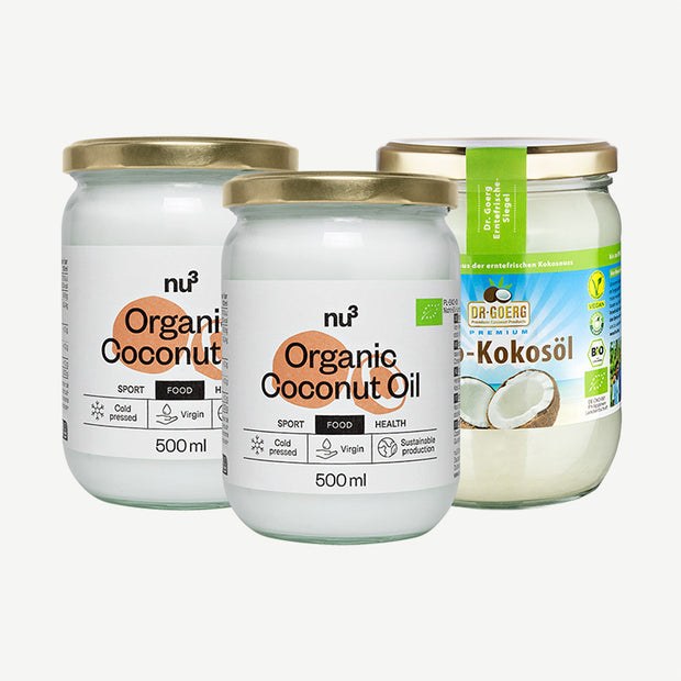2 x nu3 Huile de coco bio + Dr.Goerg, Huile de coco bio