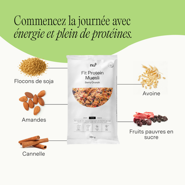 nu3 Fit Muesli protéiné