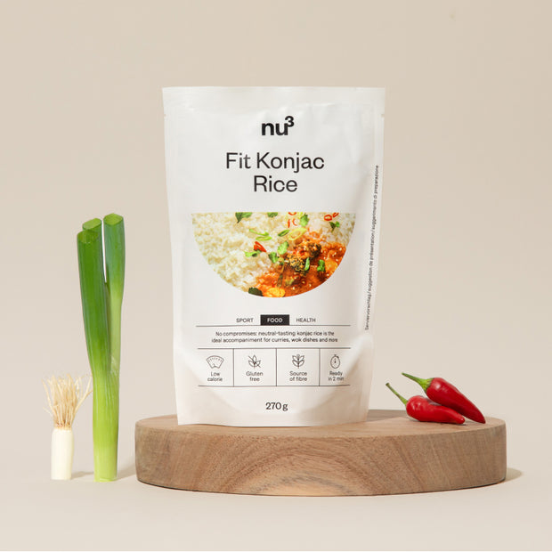 Plat de riz low carb avec le Fit Rice nu3
