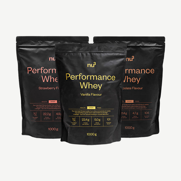 nu3 Performance Whey, Trio classique