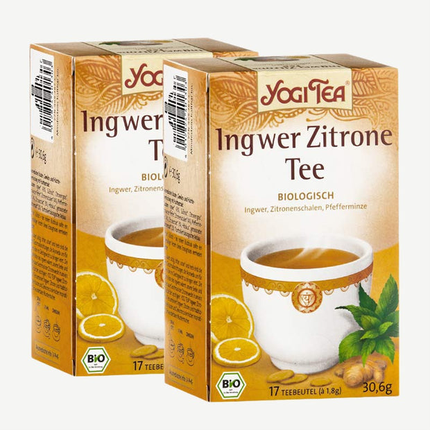 Yogi Tea Gingembre citron bio